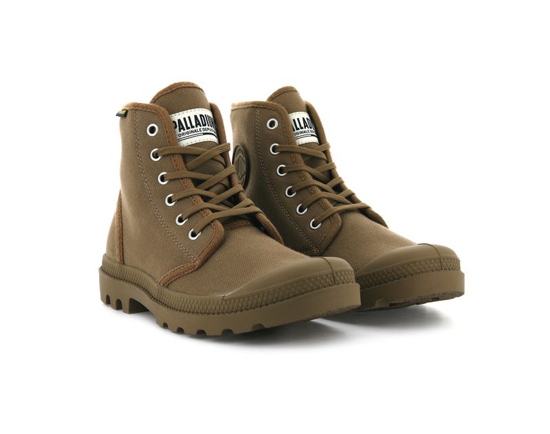 Brown Palladium Pampa Hi Originale Men's Boots | USA  3765802-DM