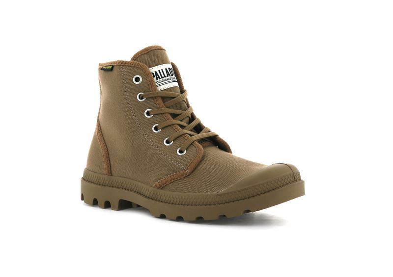 Brown Palladium Pampa Hi Originale Women's Boots | USA  2014378-TU