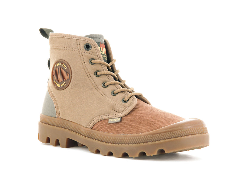 Brown Palladium Pampa Shade 75th Women's High Tops | USA  0954812-RF