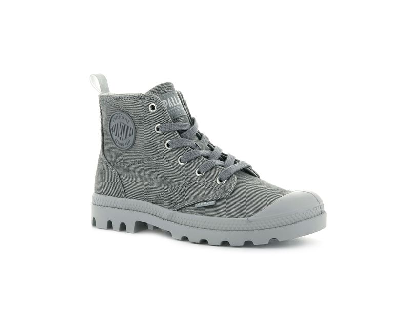 Dark Grey Palladium Pampa Zip Desertwash Women's Boots | USA  4167395-GZ