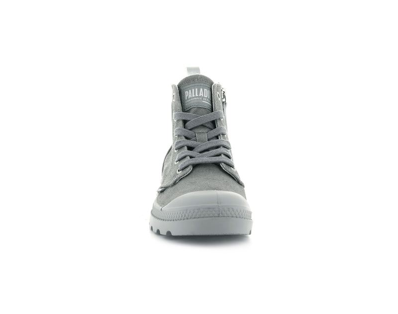 Dark Grey Palladium Pampa Zip Desertwash Women's Boots | USA  4167395-GZ