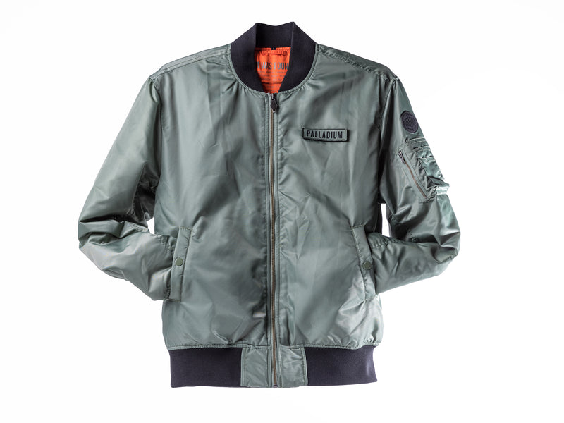 Green Palladium City Flight Men's Jackets | USA  6201598-CE