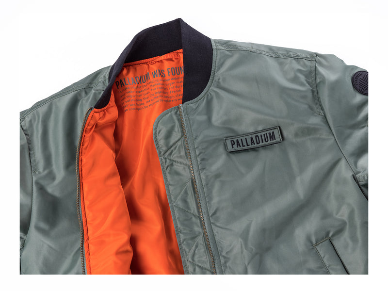 Green Palladium City Flight Men's Jackets | USA  6201598-CE