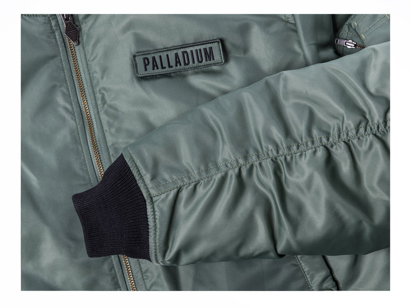 Green Palladium City Flight Men's Jackets | USA  6201598-CE