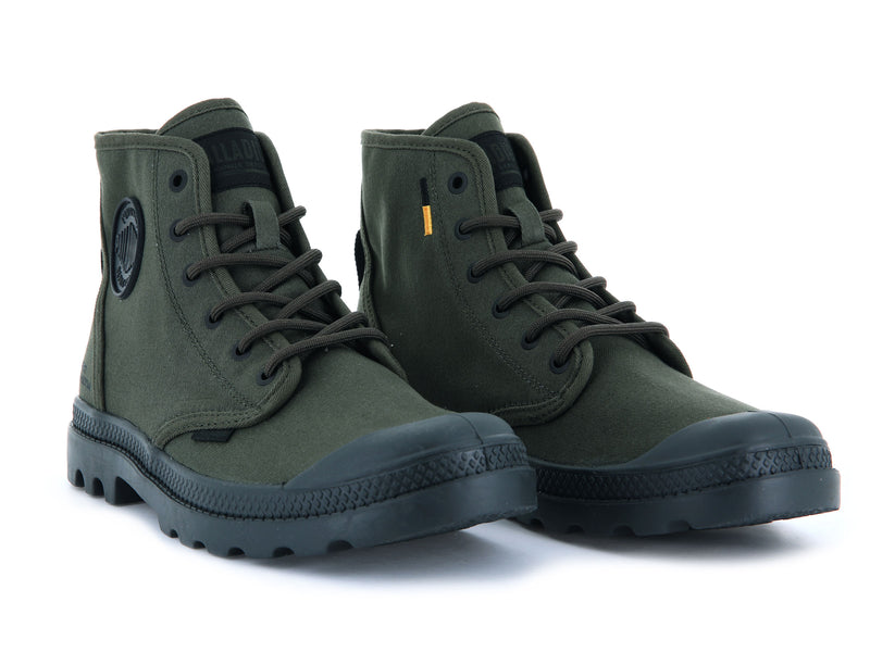 Green Palladium Pampa Hi Htg Supply Men's High Tops | USA  4819670-EF