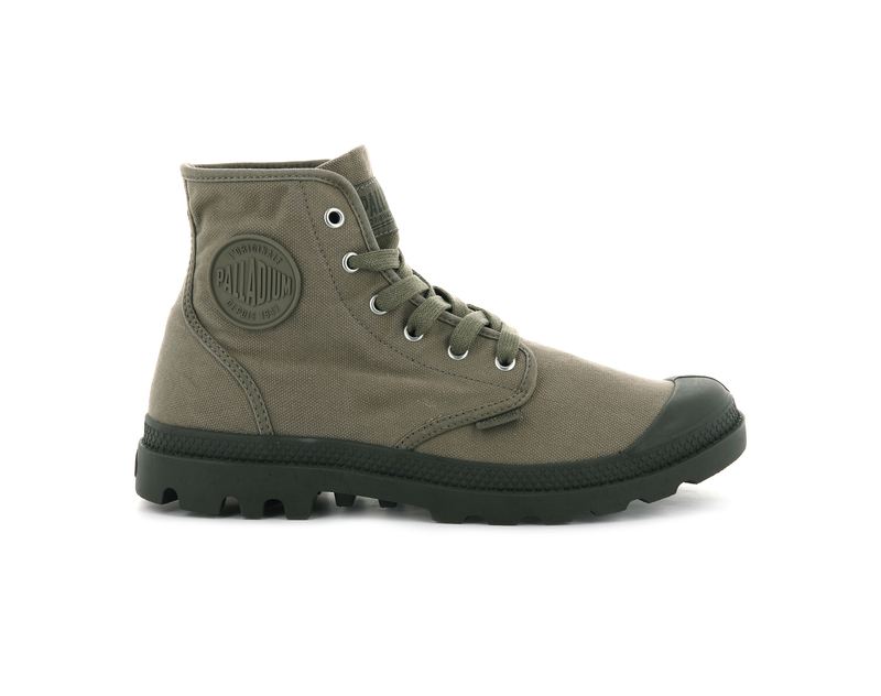 Green Palladium Pampa Hi Men\'s Boots | USA  0217345-SN