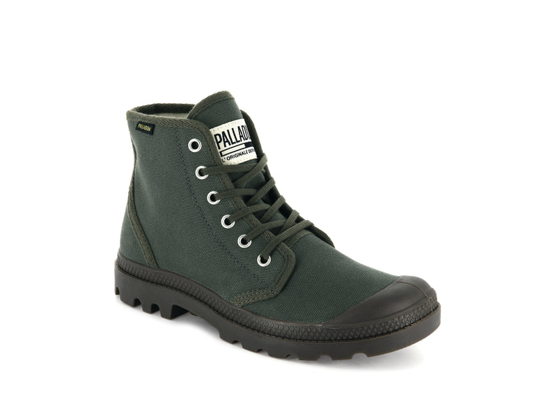 Green Palladium Pampa Hi Originale Kids' Boots | USA  4831056-VX