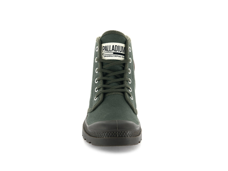 Green Palladium Pampa Hi Originale Kids' Boots | USA  4831056-VX