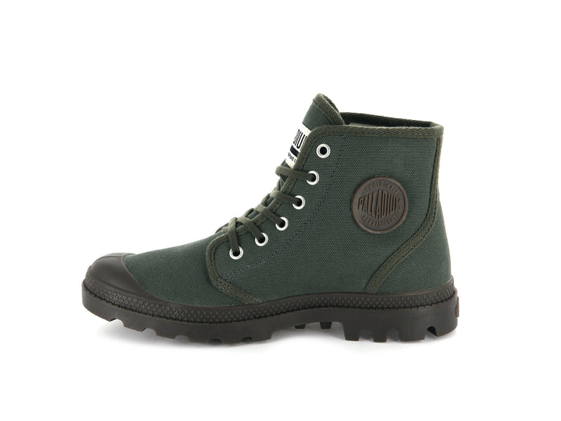 Green Palladium Pampa Hi Originale Kids' Boots | USA  4831056-VX