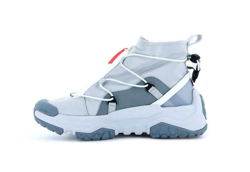 Grey Palladium Off-Grid Hi Zip Waterproof + Men's Low Tops | USA  7086239-DY