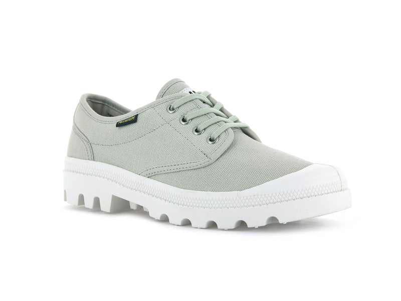 Grey Palladium Pallabrousse Oxford Men's Low Tops | USA  6135849-TJ