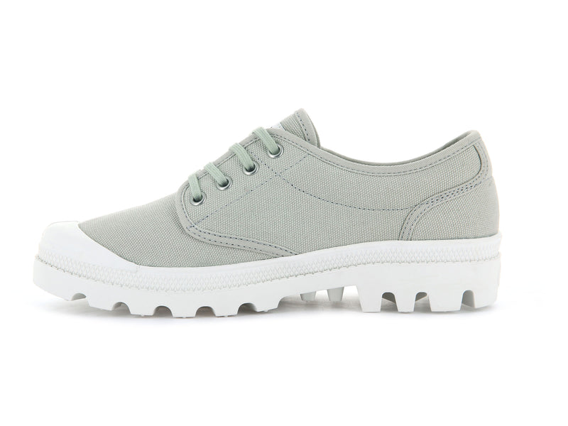 Grey Palladium Pallabrousse Oxford Men's Low Tops | USA  6135849-TJ