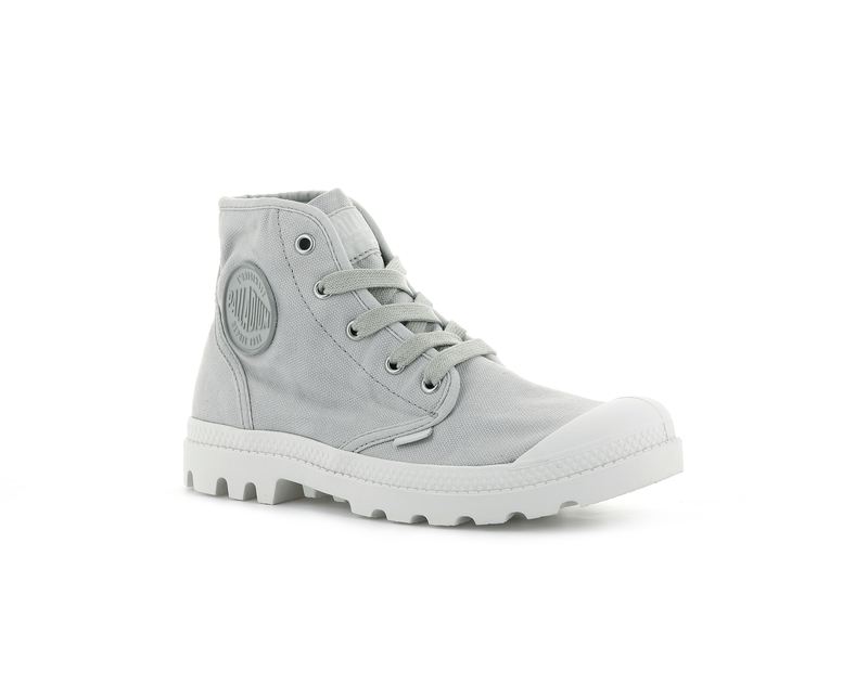 Grey Palladium Pampa Hi Women's Boots | USA  5471890-SB