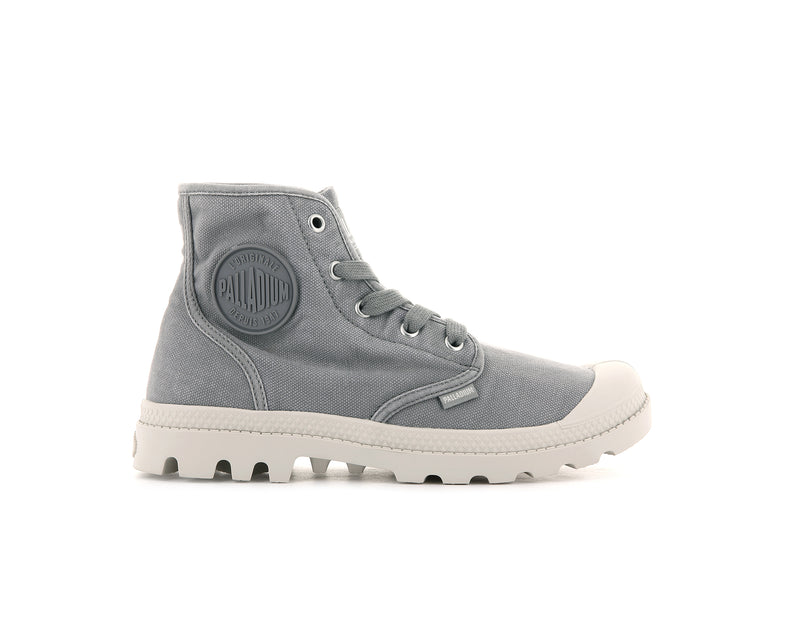 Grey Palladium Pampa Hi Women\'s Boots | USA  9056873-RM