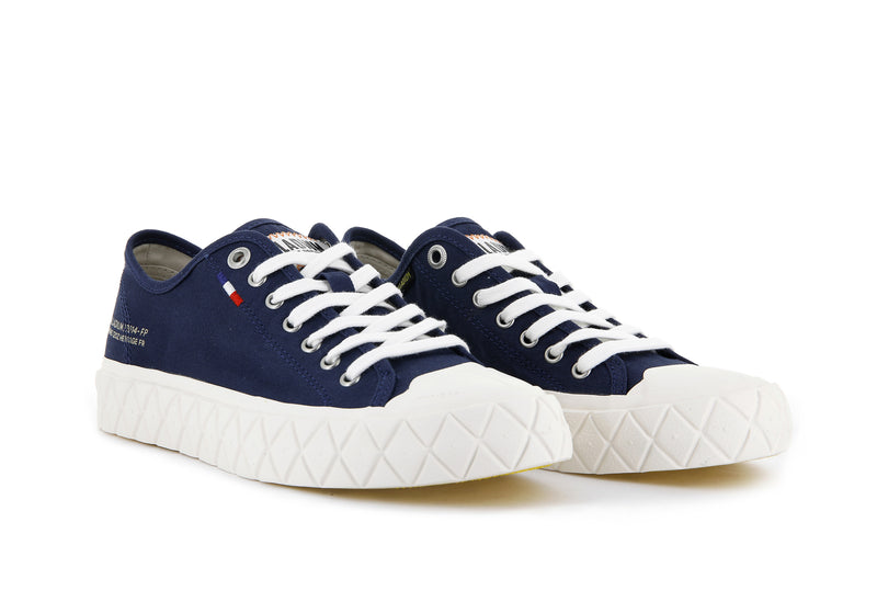 Indigo Palladium Palla Ace Canvas Kids' Low Tops | USA  4127935-AB