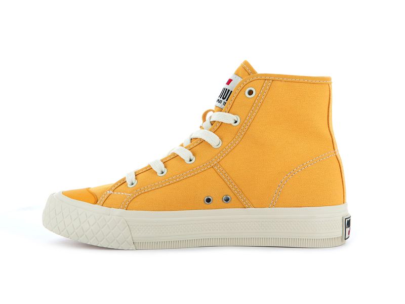 Mustard Palladium Palla Louvel Kids' High Tops | USA  9640281-YH