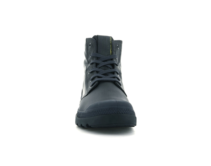 Navy Palladium Pampa Lite+ Recycle Wp+ Kids' Boots | USA  6875493-XM