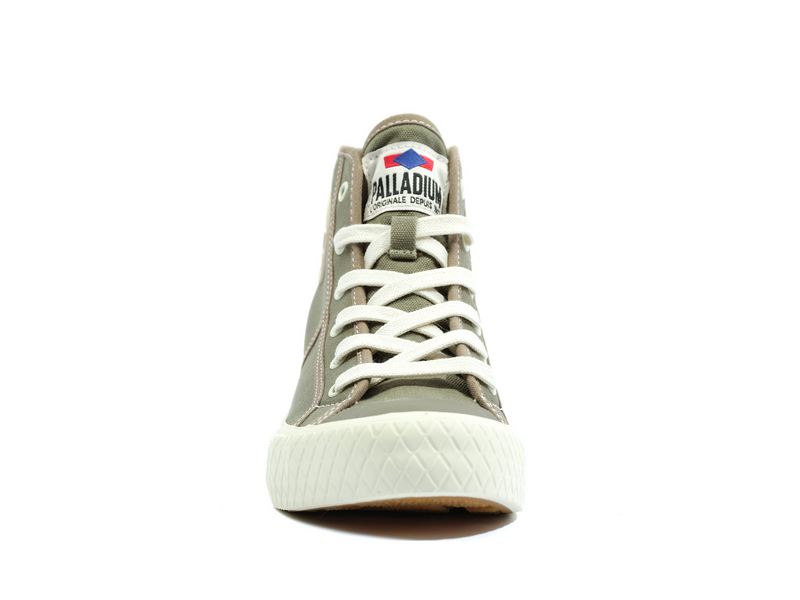 Olive Palladium Palla Louvel Kids' High Tops | USA  2567389-XE