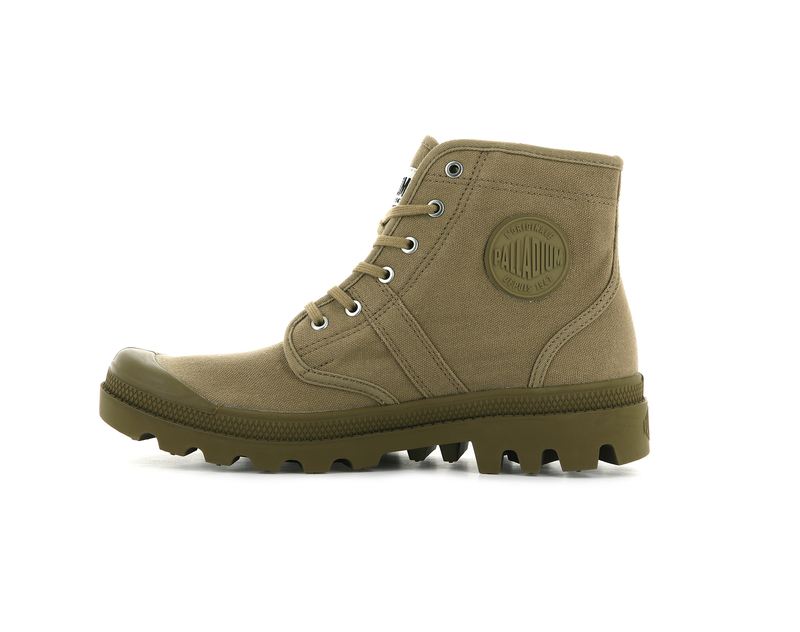 Olive Palladium Pallabrousse Legion Kids' Boots | USA  2960583-CQ