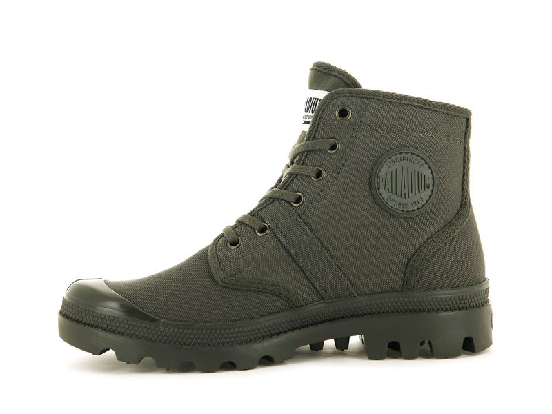 Olive Palladium Pallabrousse Men's Boots | USA  8073291-JK