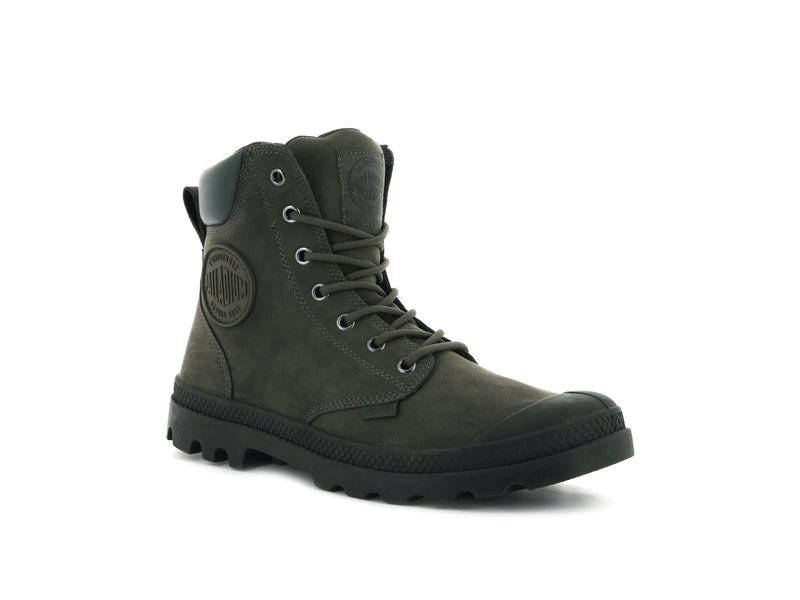 Olive Palladium Pampa Cuff Wp Lux Men's Boots | USA  1028354-QE