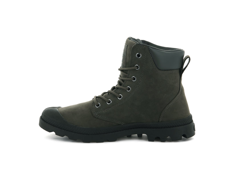 Olive Palladium Pampa Cuff Wp Lux Men's Boots | USA  1028354-QE