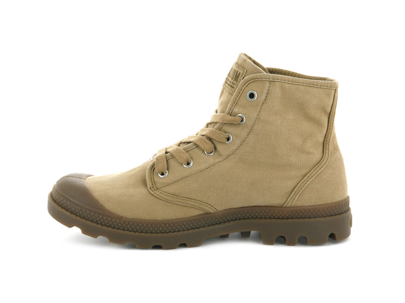 Olive Palladium Pampa Hi Men's Boots | USA  6819704-XY