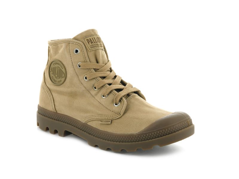 Olive Palladium Pampa Hi Men's High Tops | USA  5980723-GZ