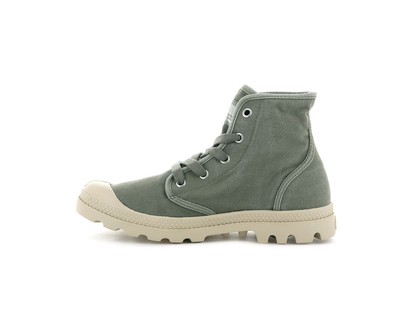 Olive Palladium Pampa Hi Women's Boots | USA  9524768-XE