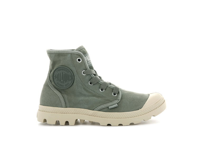 Olive Palladium Pampa Hi Women\'s Boots | USA  9524768-XE