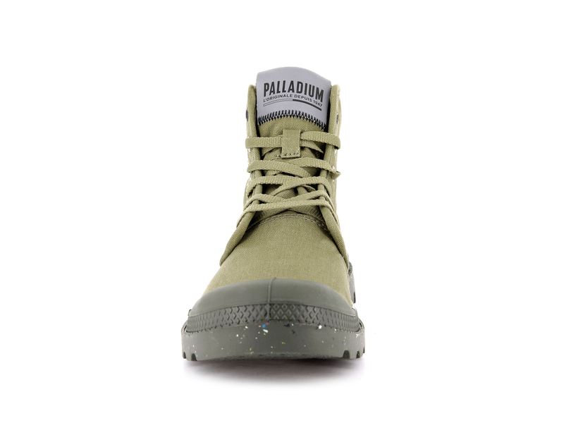 Olive Palladium Pampa Organic Metro Women's High Tops | USA  7054869-BY