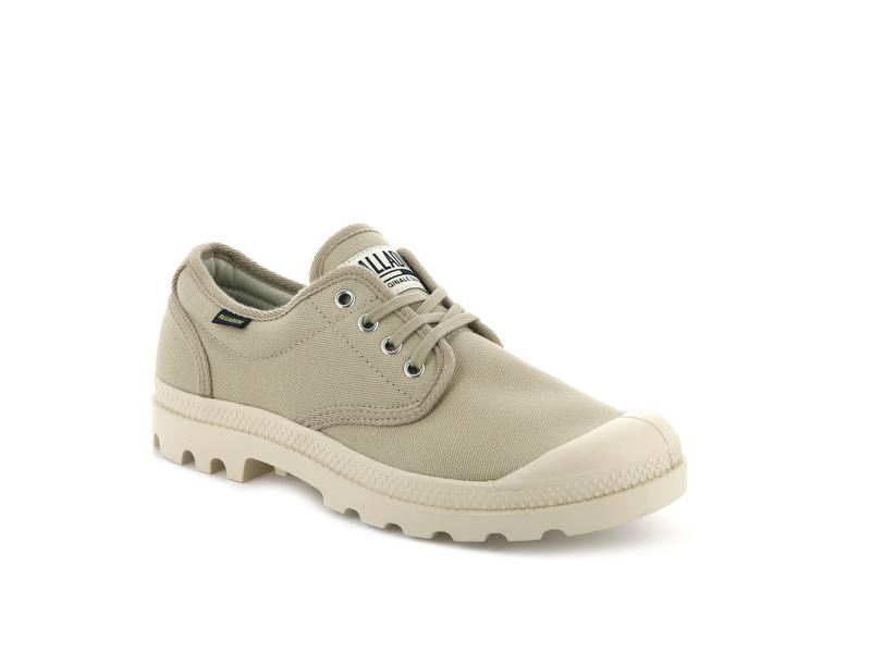 Olive Palladium Pampa Oxford Originale Kids' Low Tops | USA  4907821-ZK