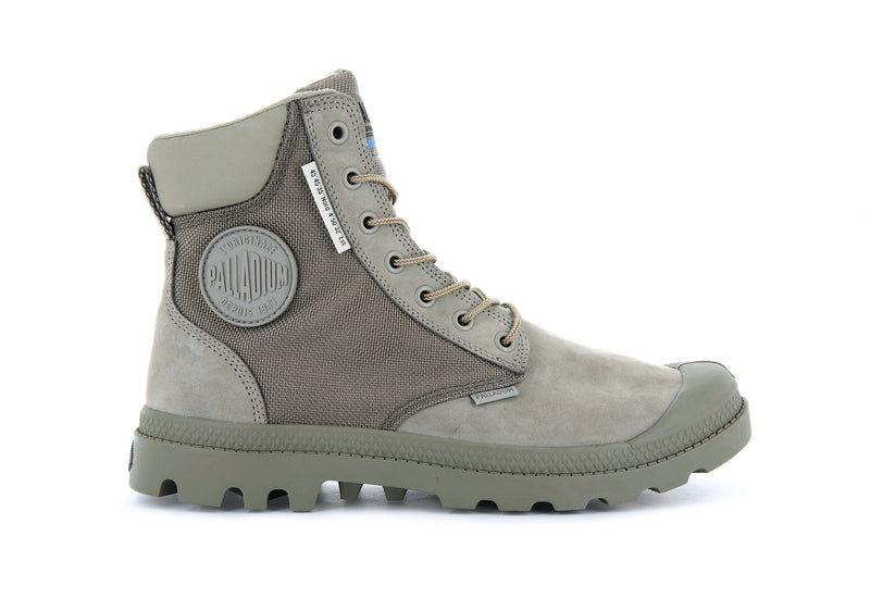 Olive Palladium Pampa Sc Wpn U-S Men\'s High Tops | USA  3428610-PH