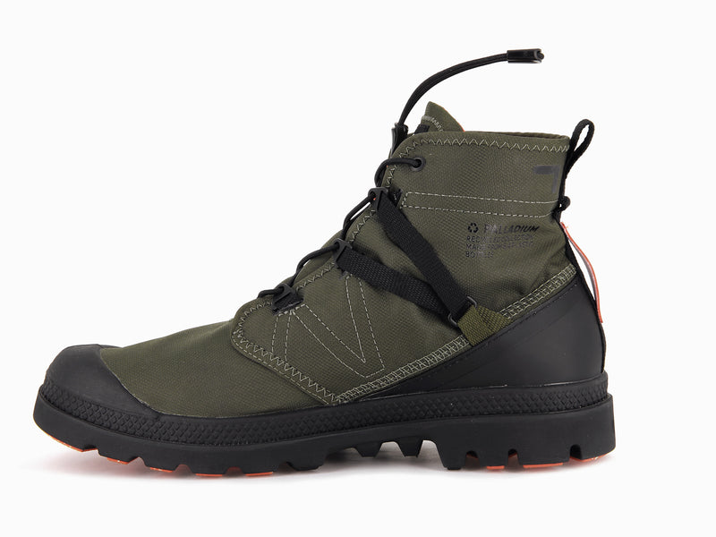 Olive Palladium Pampa Travel Lite+ Waterproof Men's Boots | USA  0146897-EO