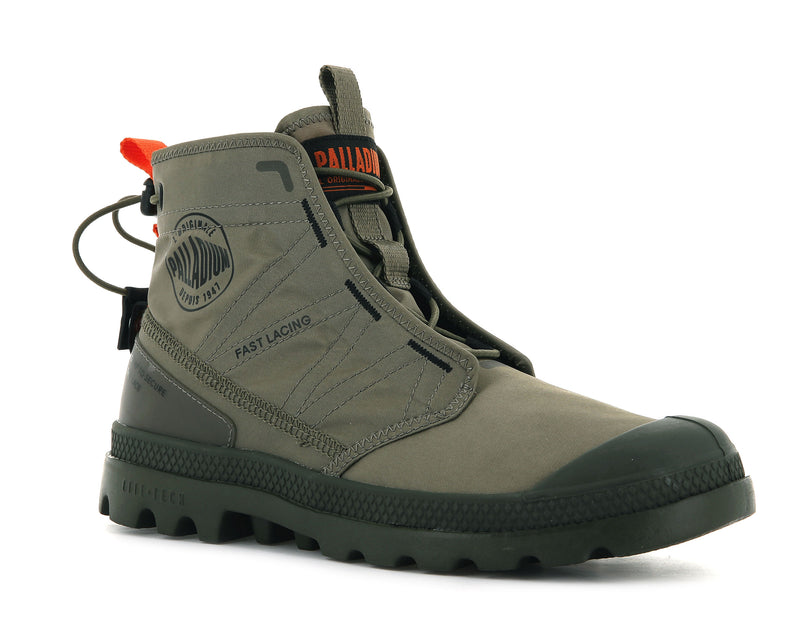 Olive Palladium Pampa Travel Lite Women's Boots | USA  2794508-WP