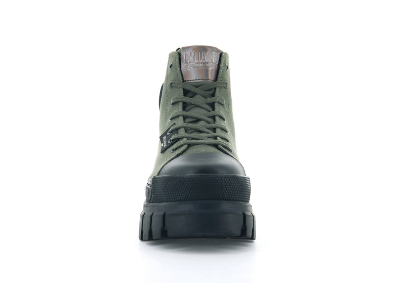 Olive Palladium Revolt Hi Tx Women's Boots | USA  1834265-RI