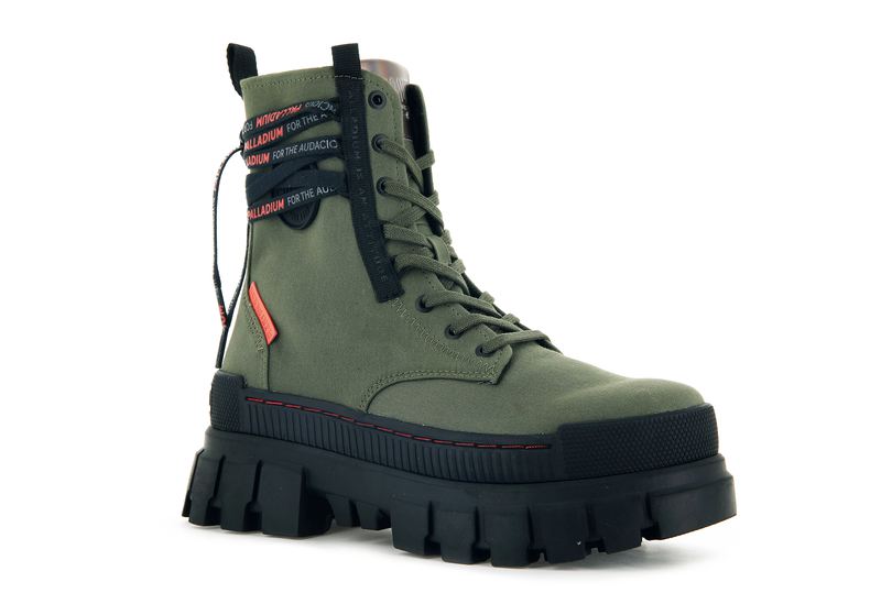 Olive Palladium Revolt Tx Women's Boots | USA  1894263-XY