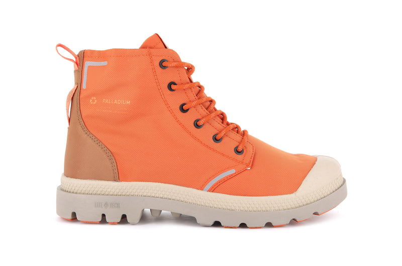 Orange Palladium Pampa Lite+ Recycle Wp+ Kids\' Boots | USA  8206179-YC