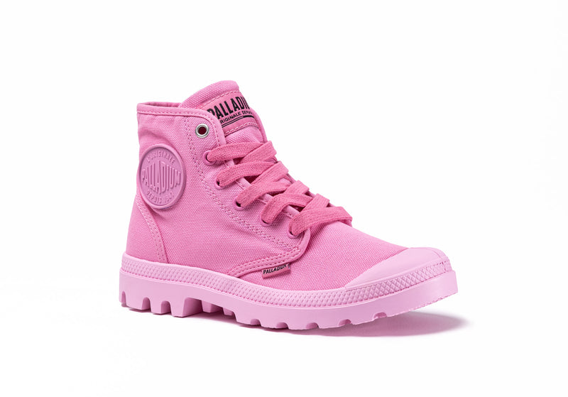 Pink Palladium Pampa Hi V Kids' Boots | USA  1406579-WS