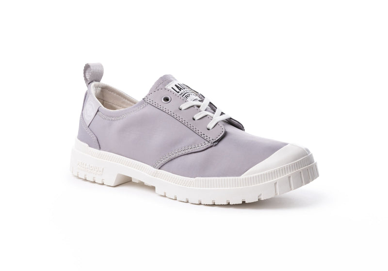 Purple Palladium Pampa Sp20 Lo Wp+ Kids' Low Tops | USA  8137524-ET