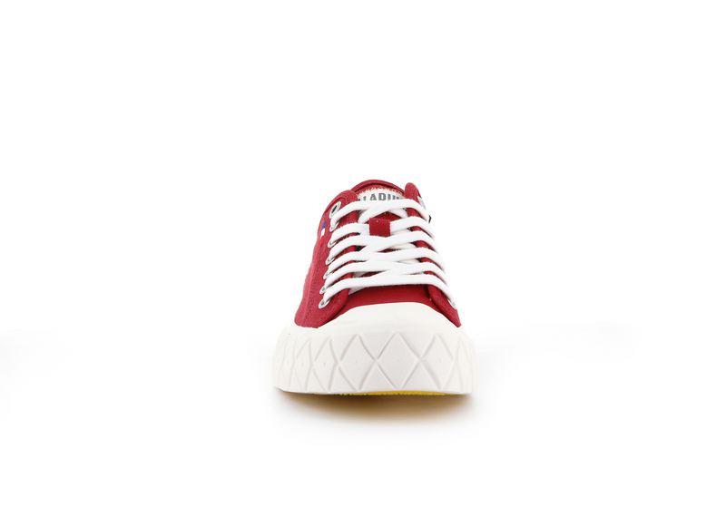 Red Palladium Palla Ace Canvas Kids' Low Tops | USA  5841720-DG