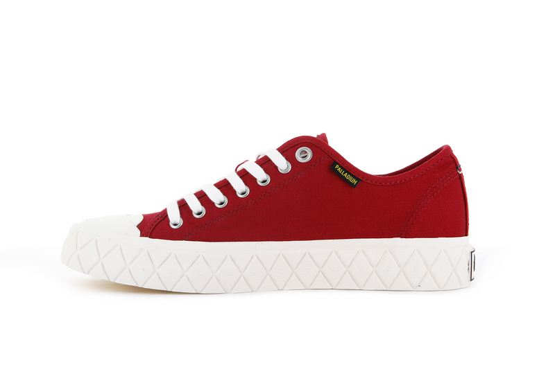 Red Palladium Palla Ace Canvas Kids' Low Tops | USA  5841720-DG