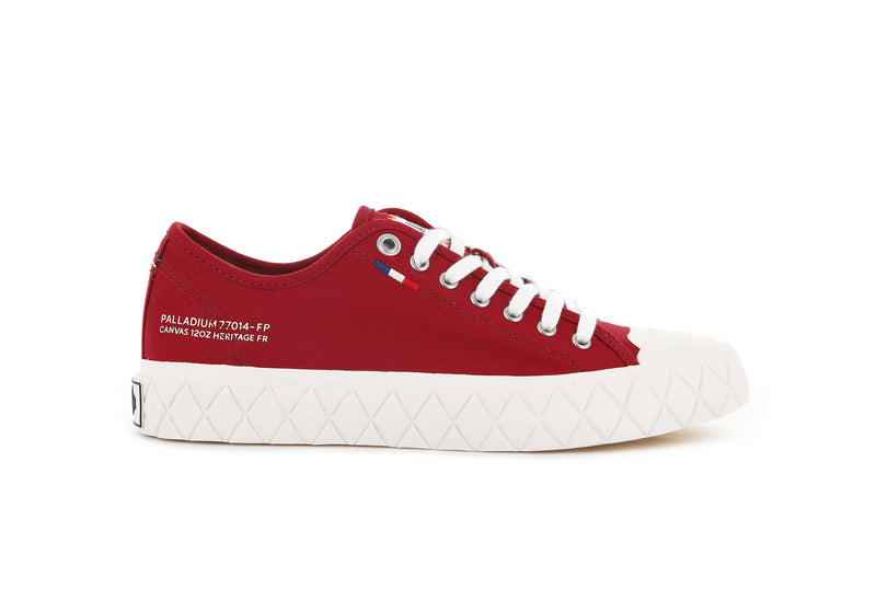 Red Palladium Palla Ace Canvas Kids\' Low Tops | USA  5841720-DG