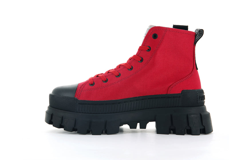 Red Palladium Revolt Hi Tx Women's Boots | USA  4129685-WF