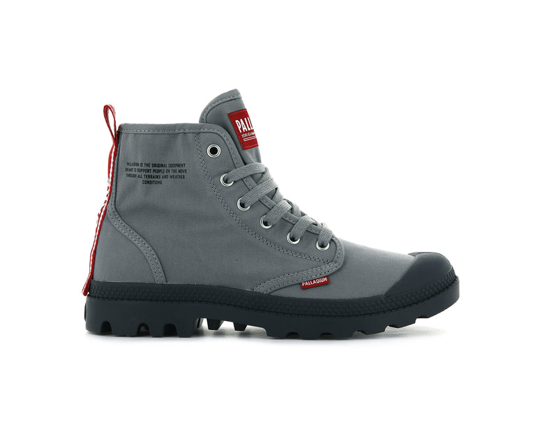 Titanium Palladium Pampa Hi Dare Men\'s Boots | USA  2361589-RC