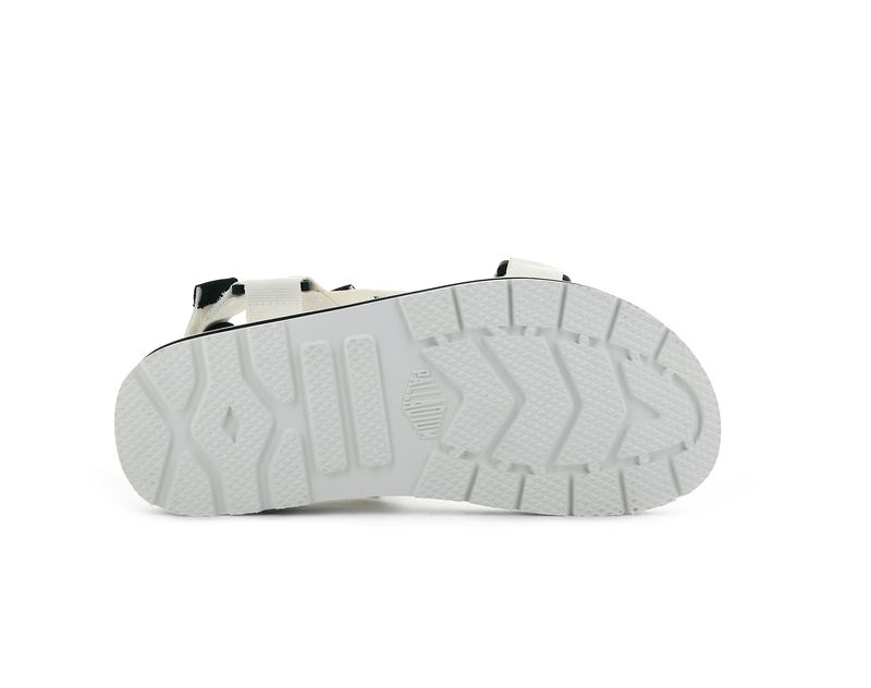 White Palladium Outdoorsy Urbanity Kids' Sandals | USA  5017296-NO