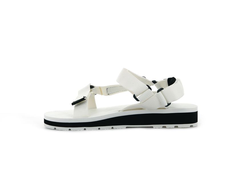 White Palladium Outdoorsy Urbanity Men's Sandals | USA  9480162-HM