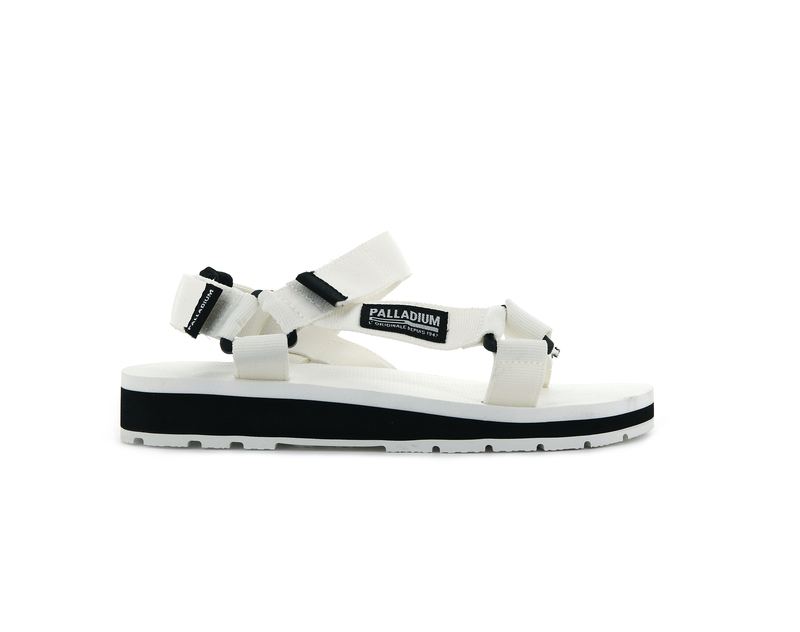 White Palladium Outdoorsy Urbanity Men\'s Sandals | USA  9480162-HM