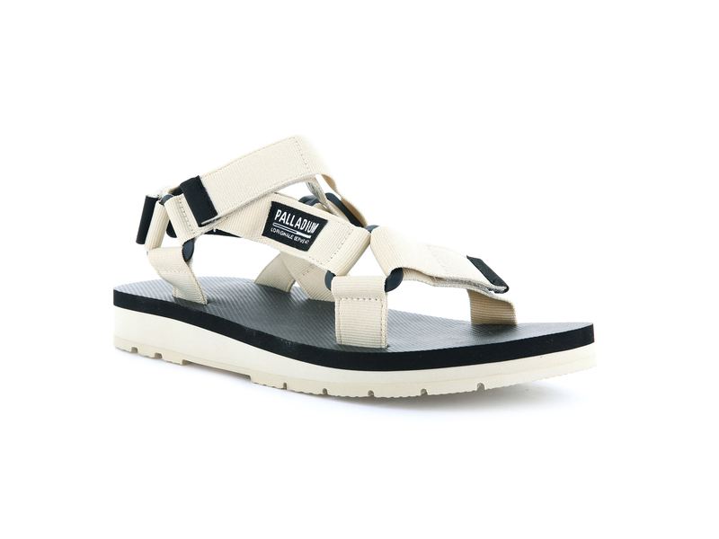 White Palladium Outdoorsy Urbanity Men's Sandals | USA  9521067-JC