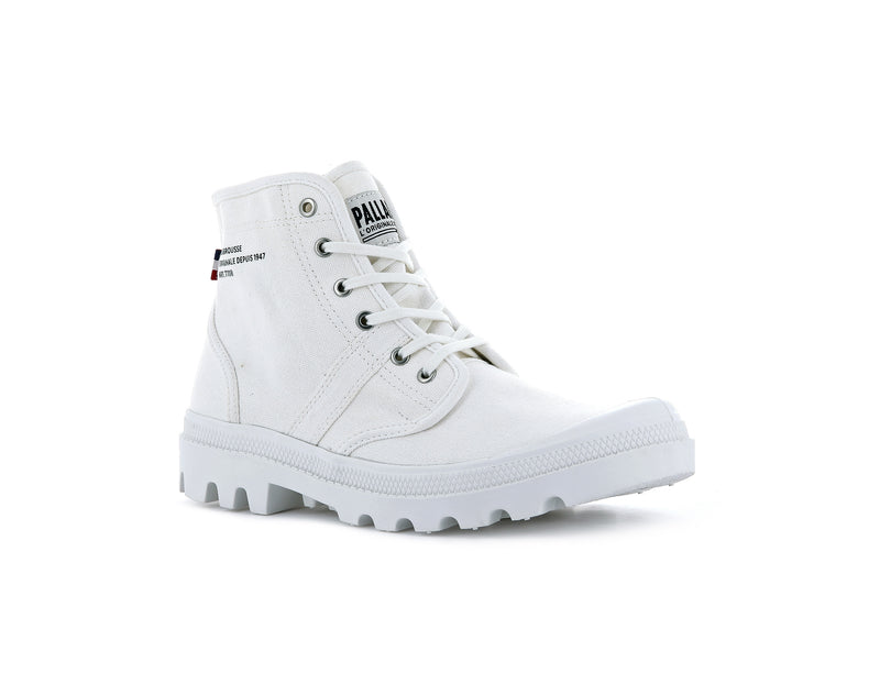 White Palladium Pallabrousse Legion Kids' Boots | USA  7350641-NW